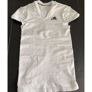 Adidas Techfit Primeknit Football Jersey Men’s XL White Compression Fit NO TAG